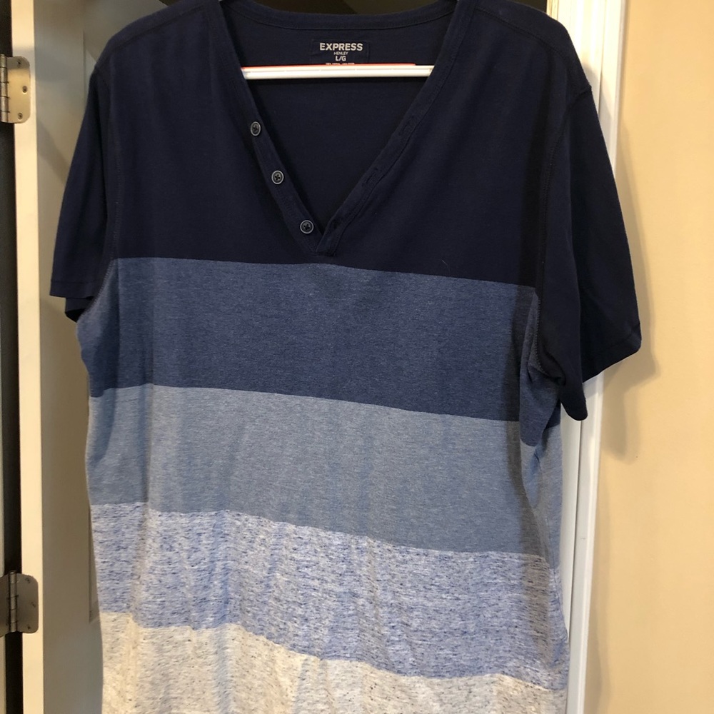 Large Express Henley shirt